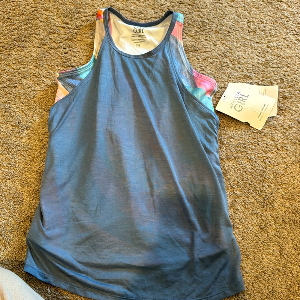 Athleta girl tank top. Brand new size 12